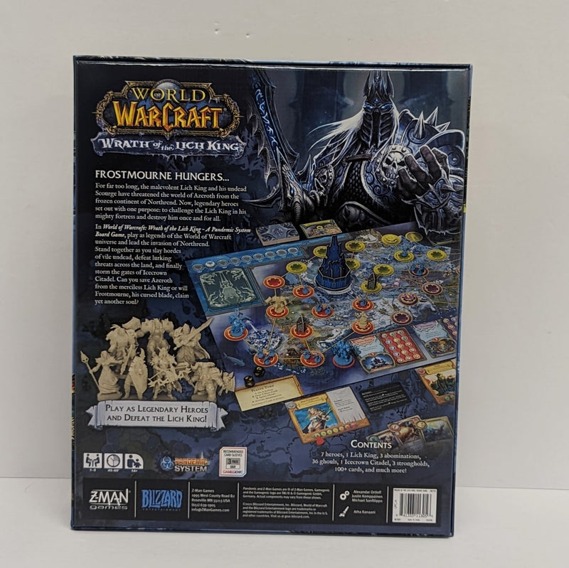 World of Warcraft: Wrath of the Lich King - A Pandemic System Game (Used)