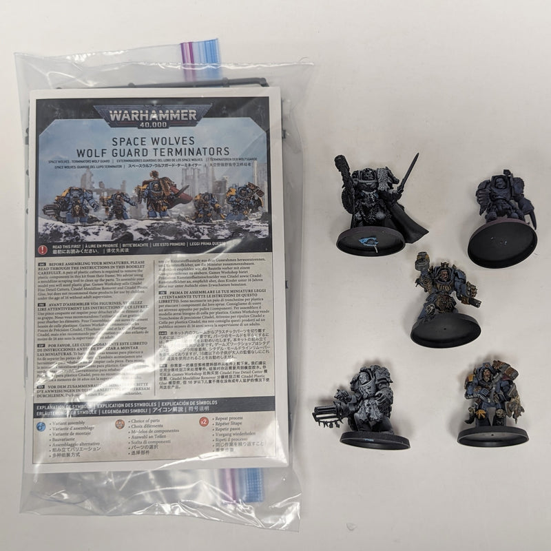 Space Wolves: Wolf Guard Terminators (Used)