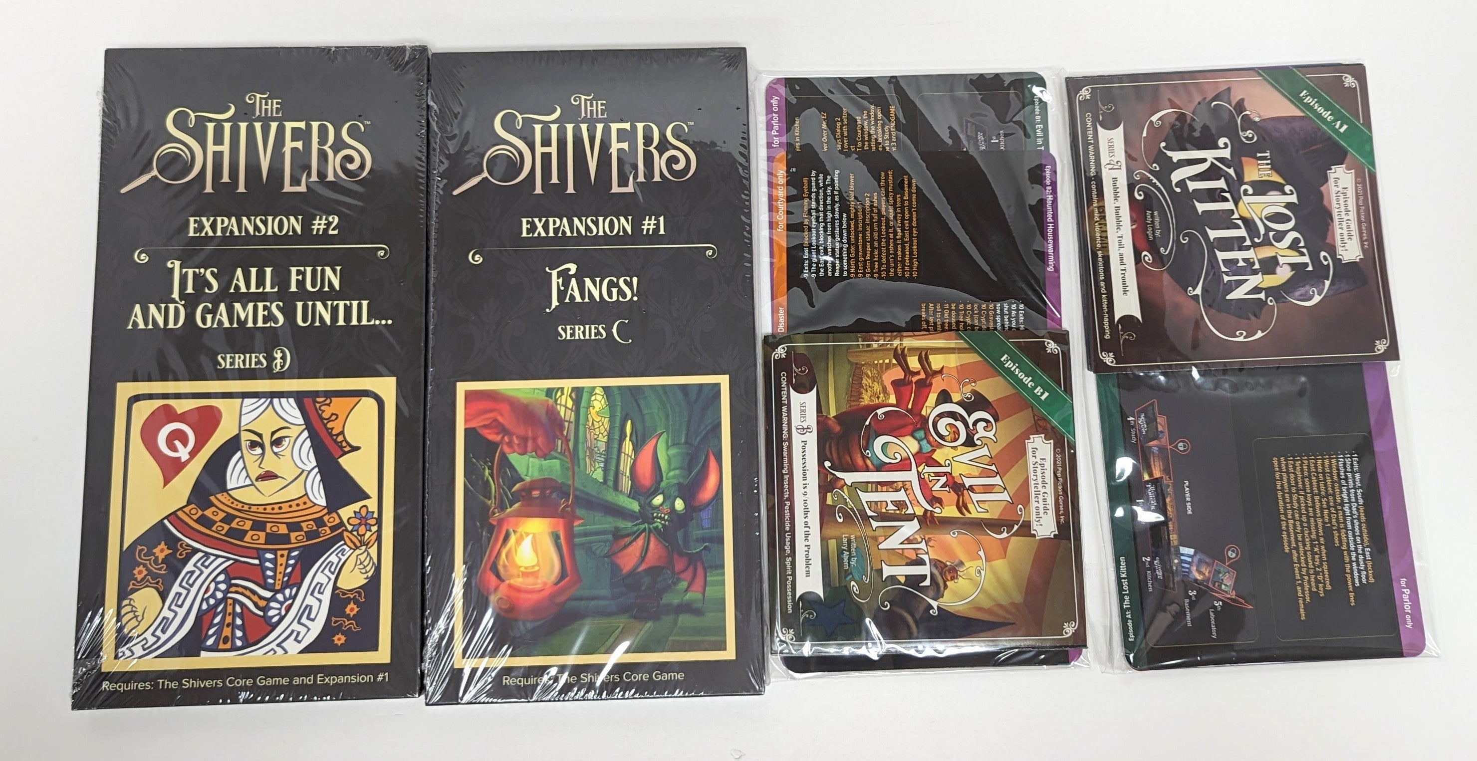 Le jeu Shivers Deluxe, 1ère édition (anglais) (occasion)