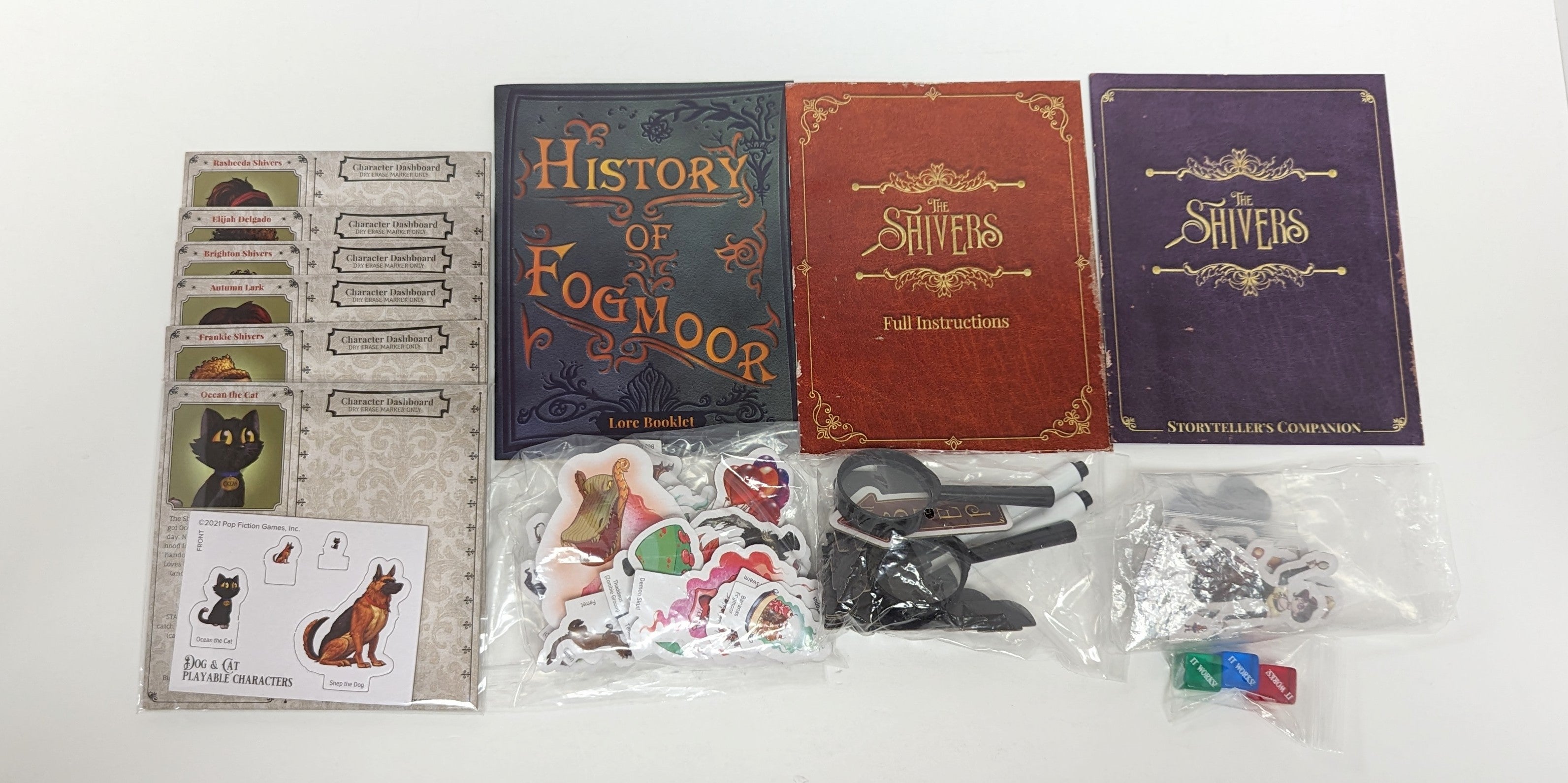 Le jeu Shivers Deluxe, 1ère édition (anglais) (occasion)