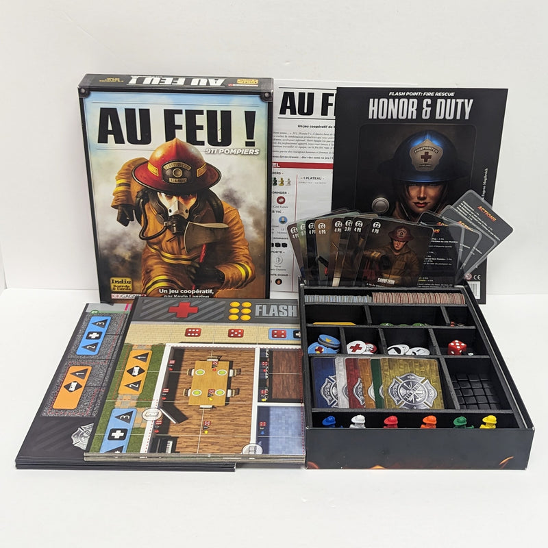 Au Feu, 911 Pompiers + Honor &amp; Duty Expansion (Occasion) (Bundle) (Français)