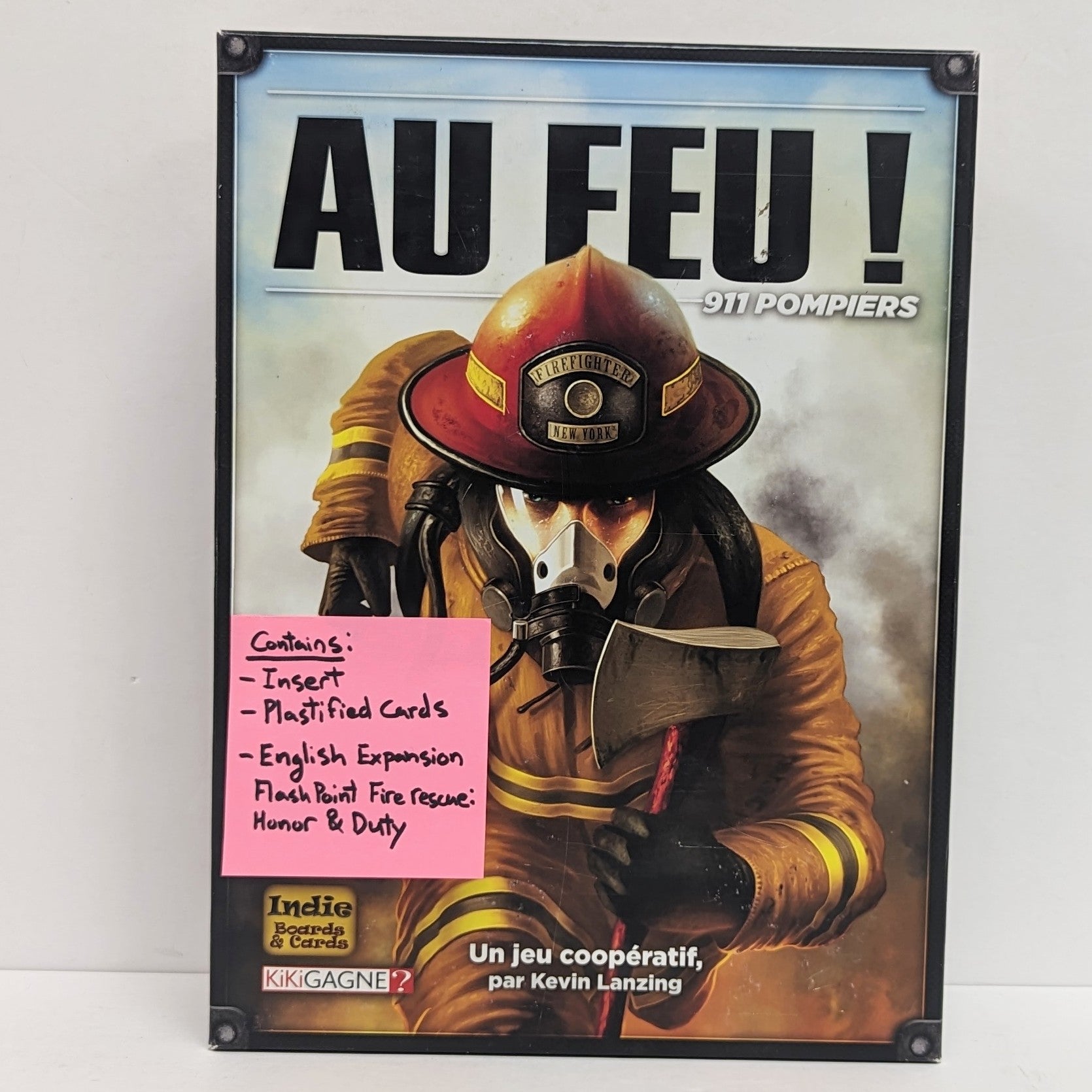 Au Feu, 911 Pompiers + Honor & Duty Expansion (Used) (Bundle) (French)