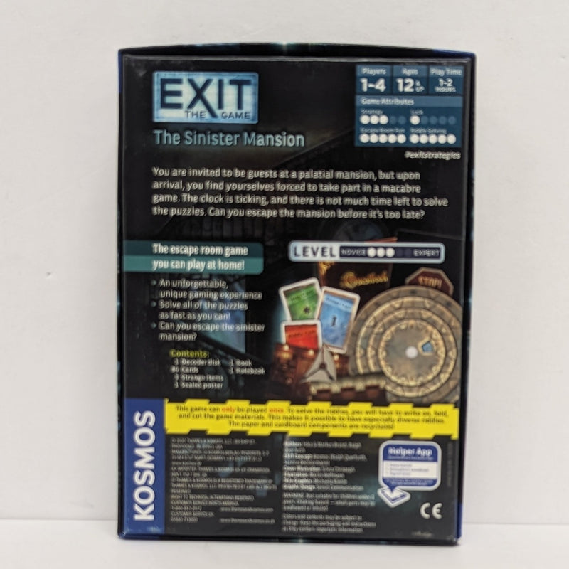 Exit: The Sinister Mansion (Used)