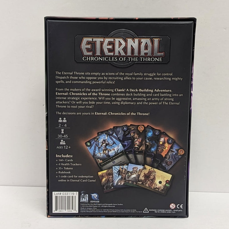 Eternal: Chronicles of the Throne (Used)