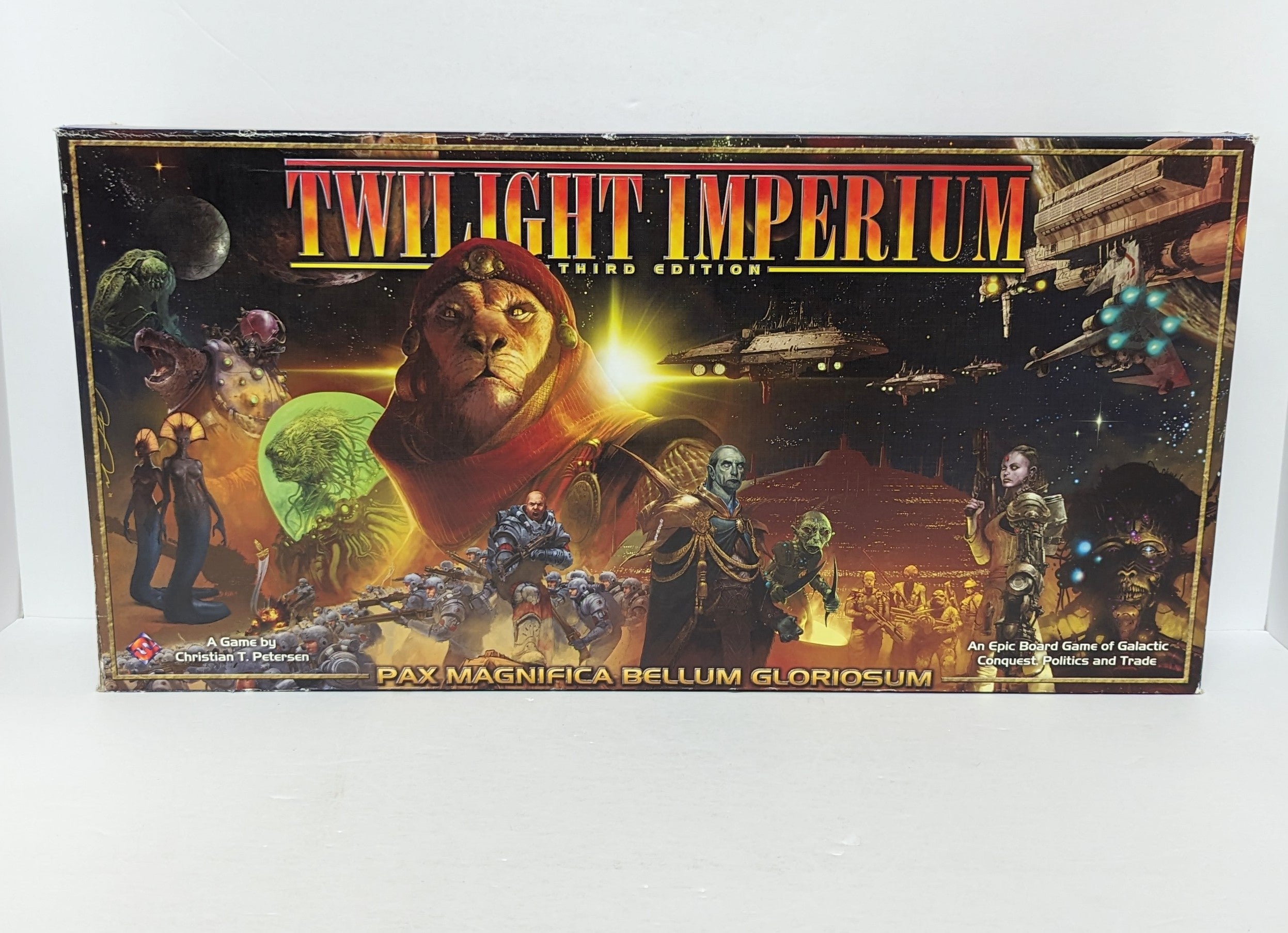 Twilight Imperium 3e édition + Extension Shattered Empire + Extension Shards of the Throne (Anglais) (Lot) (Occasion) (2)