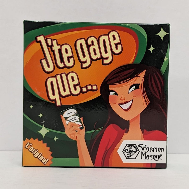 J'Te gage Que (Français) (Usagé)