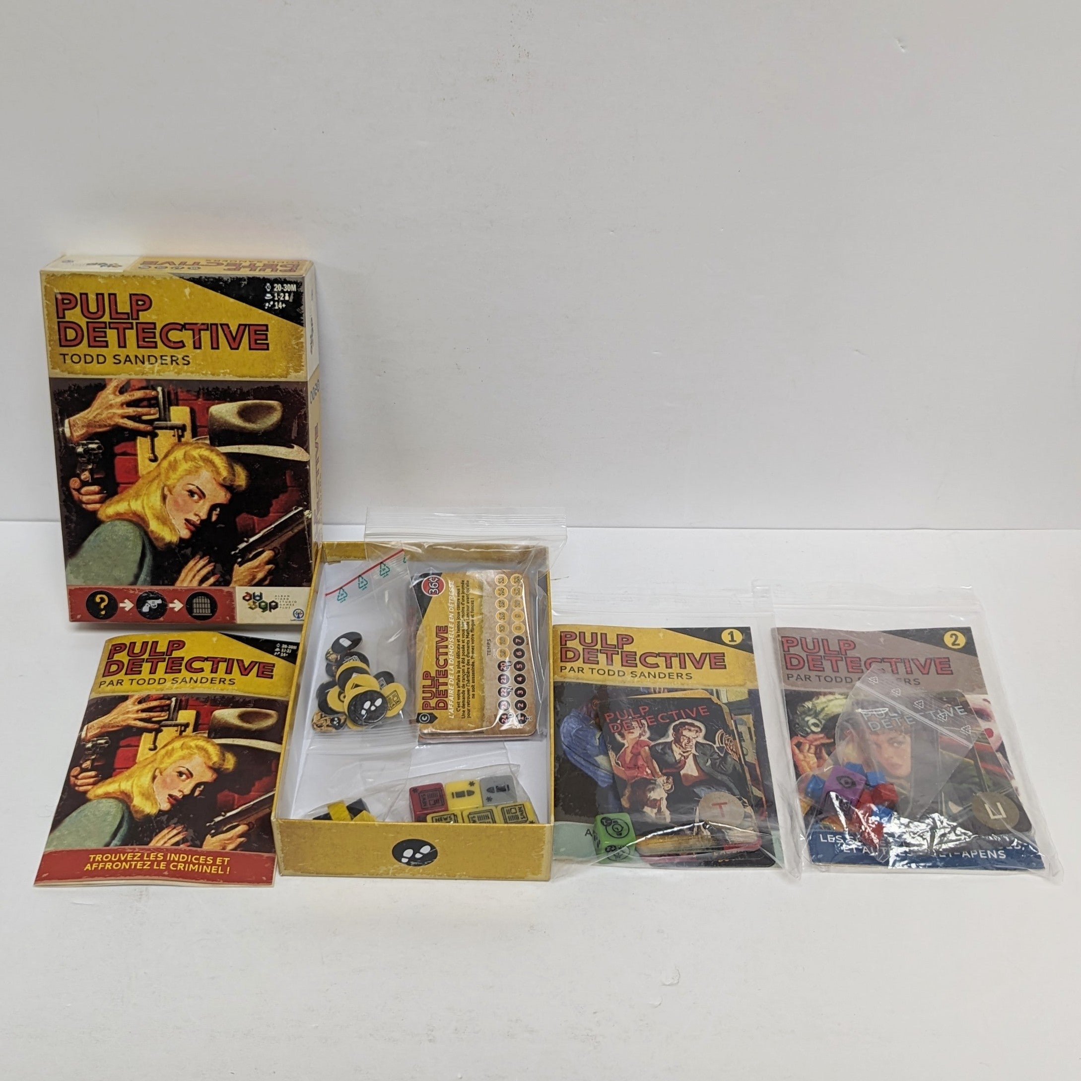 Pulp Detective + Expansion 1 and 2 (Multilingual) (Used)