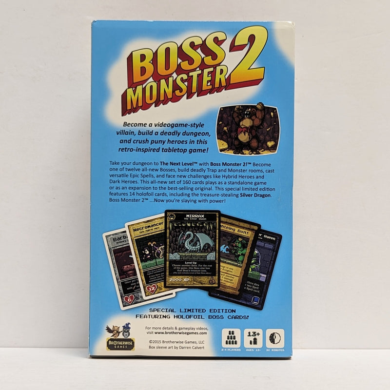 Boss Monster 2 : The Next Level - Édition limitée (version Kickstarter) (boîte ouverte)