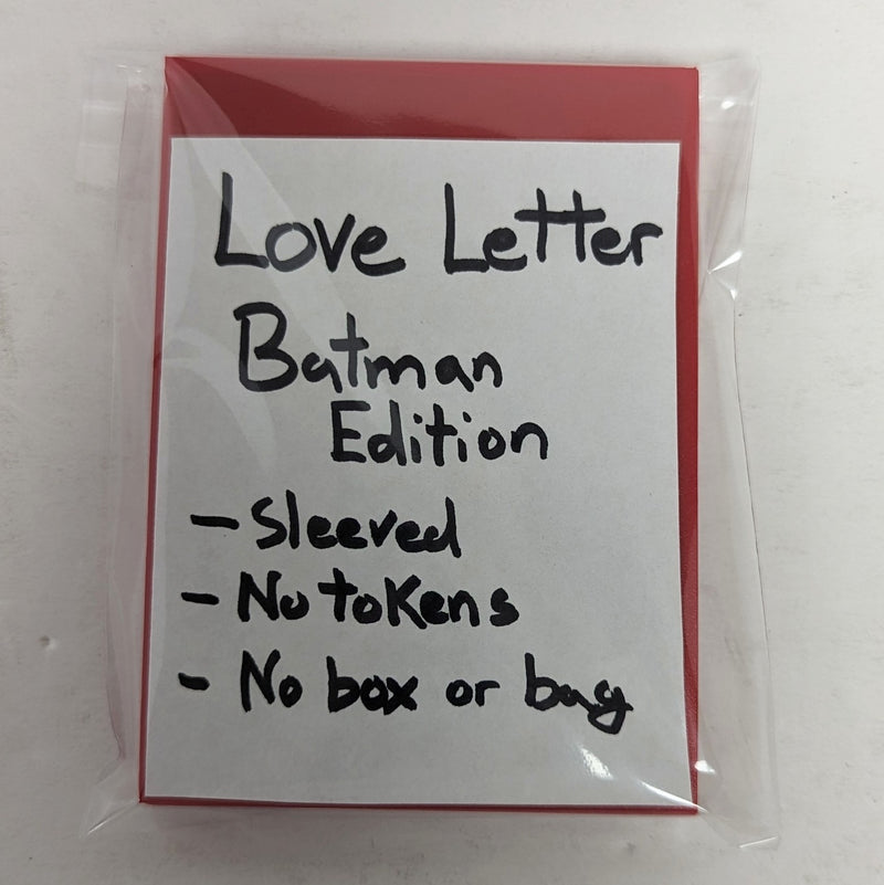 Lettre d'amour - Édition Batman (utilisé)