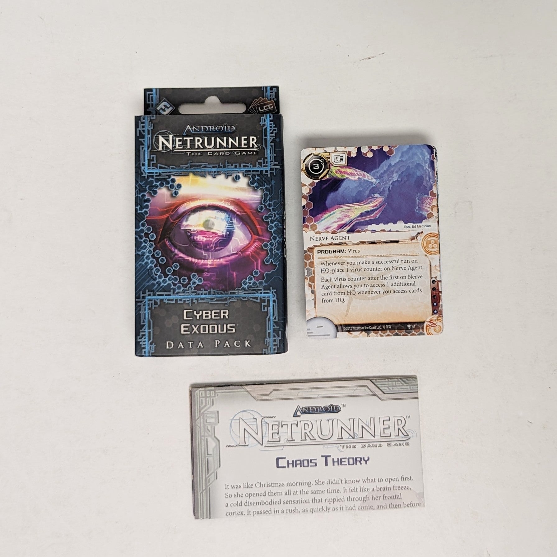 Android: Netrunner - Cyber Exodus Data Pack (English) (Used)