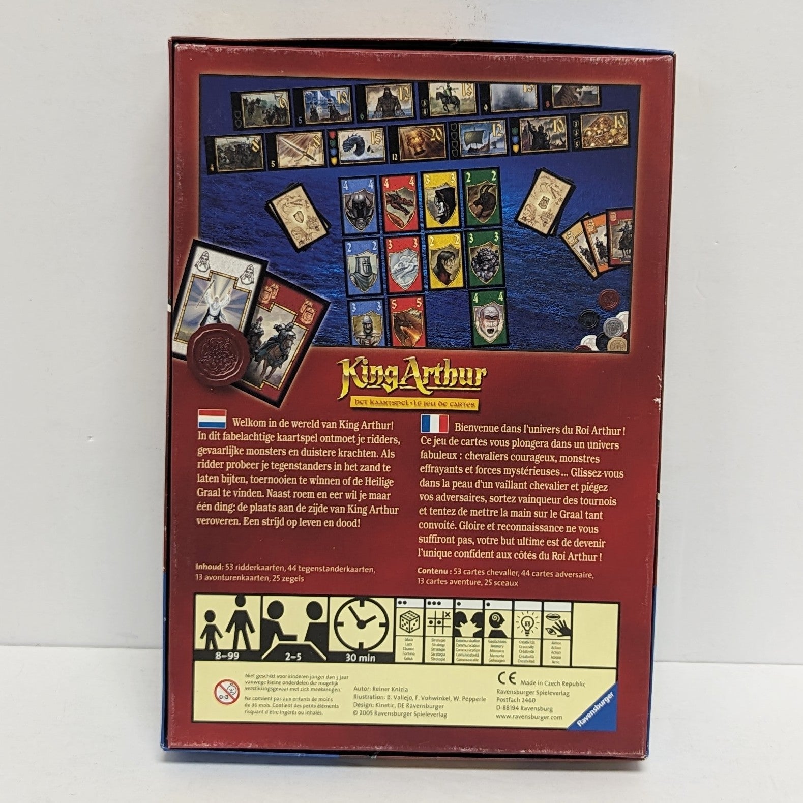 King Arthur - La Jeu De Cartes (Multilingual) (Used)