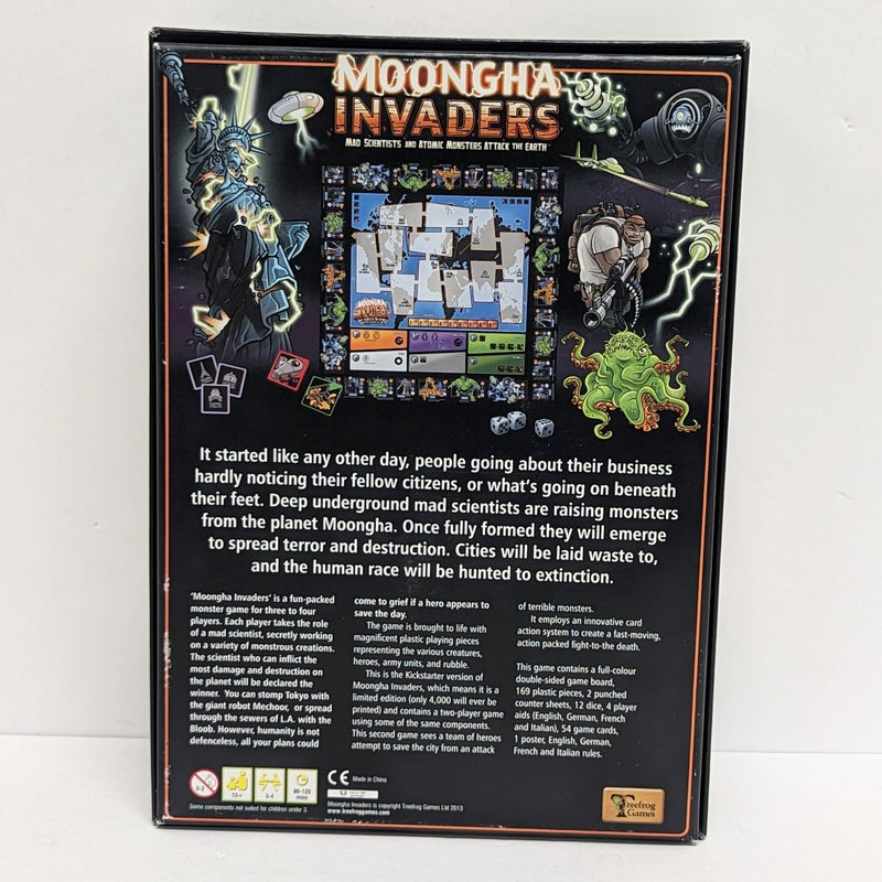 Moongha Invader: Mad Scientists and Atomic Monsters Attack the Earth! (Multilingual) (Used)