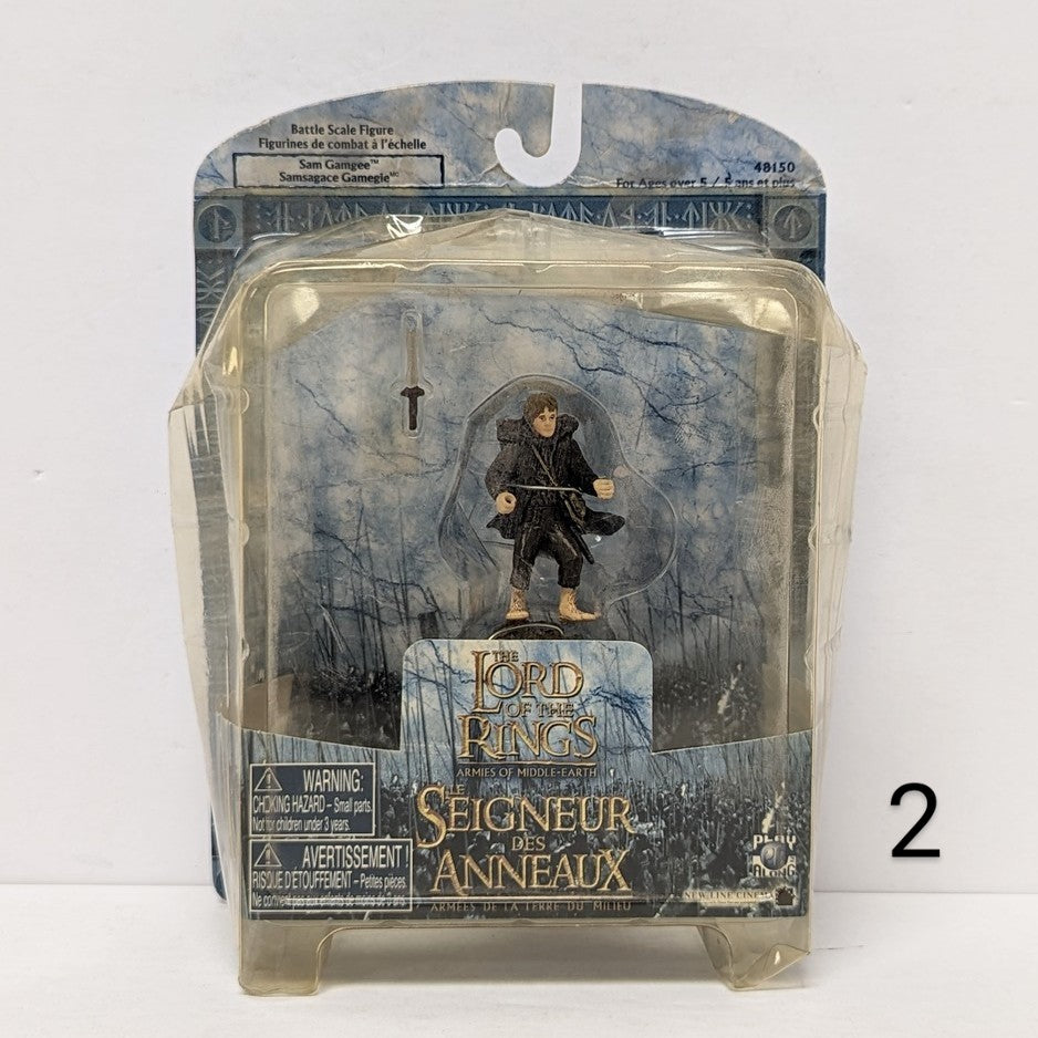 Seigneur des Anneaux : Sam Gamgee - Figurine à l'échelle de la bataille des Armées de la Terre du Milieu (2)