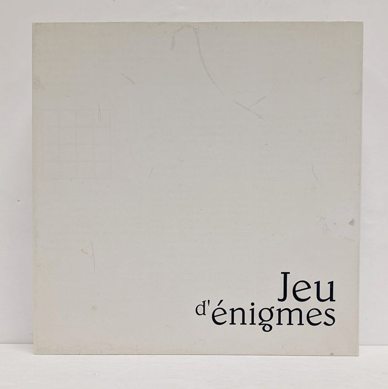 Jeu D'Enigmes (French) (Used)