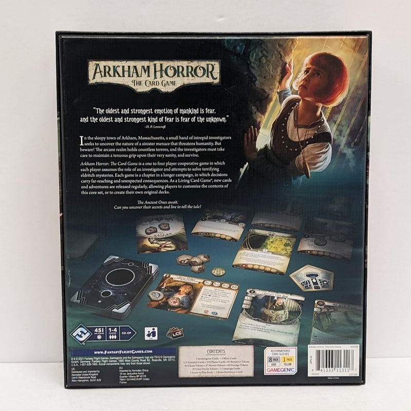 Arkham Horror: The Card Game ‐ Édition de base révisée en anglais (utilisé)