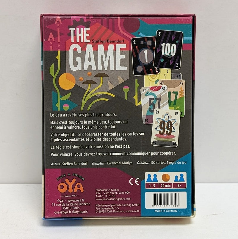 The Game: Edition haute en couleur (French) (Used)