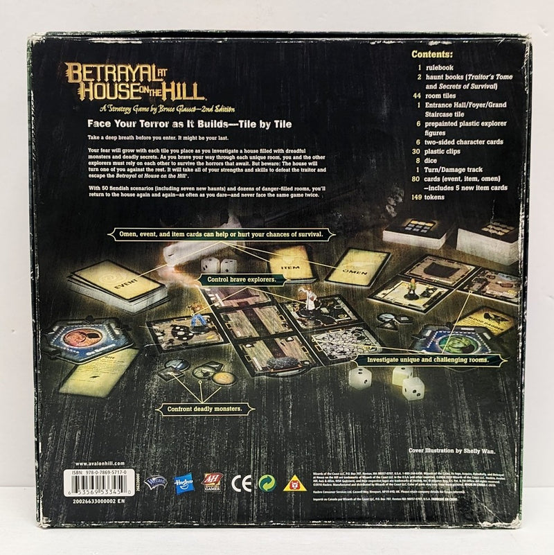 Betrayal at House on the Hill (Used) (2)