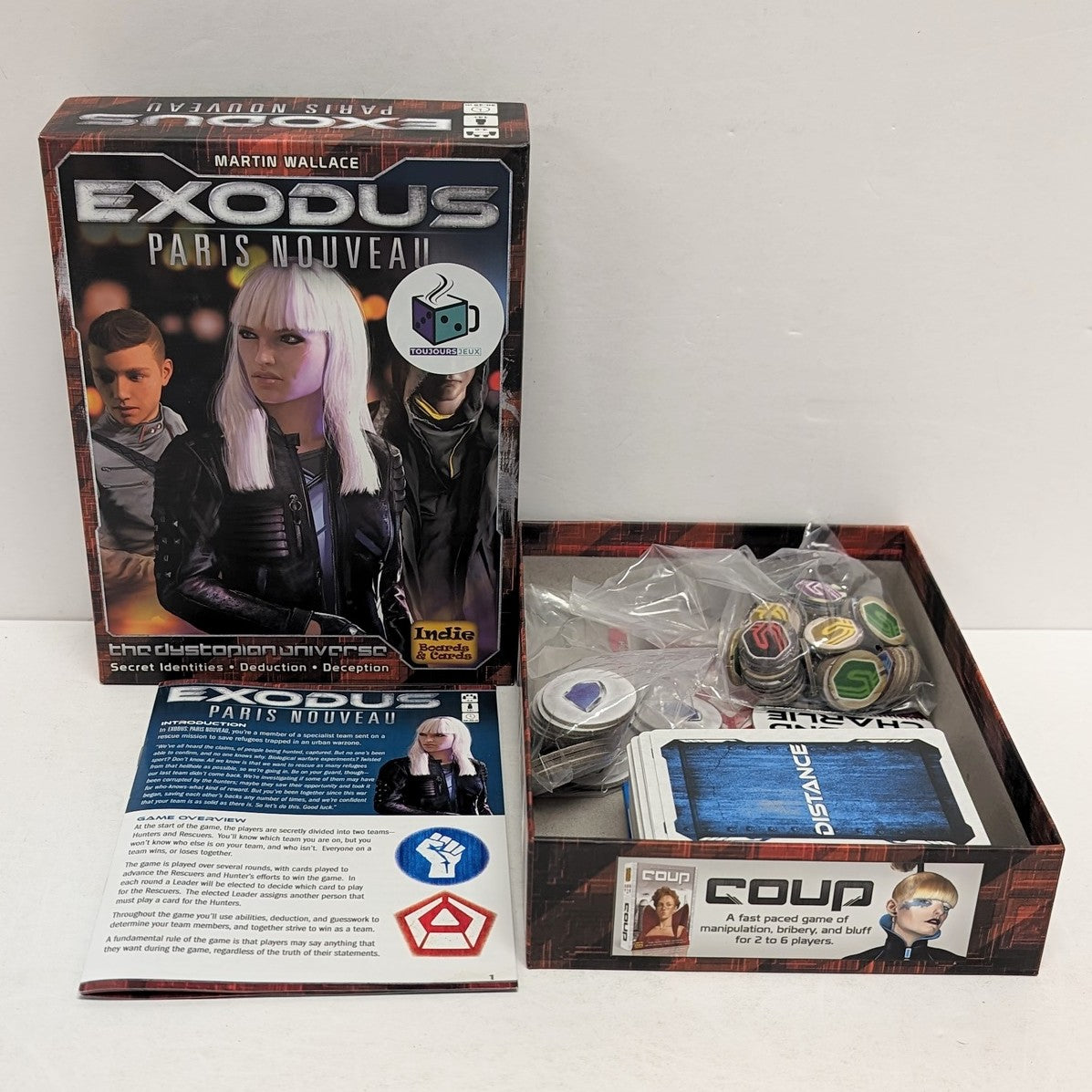 Exodus : Paris Nouveau (anglais) (Occasion)