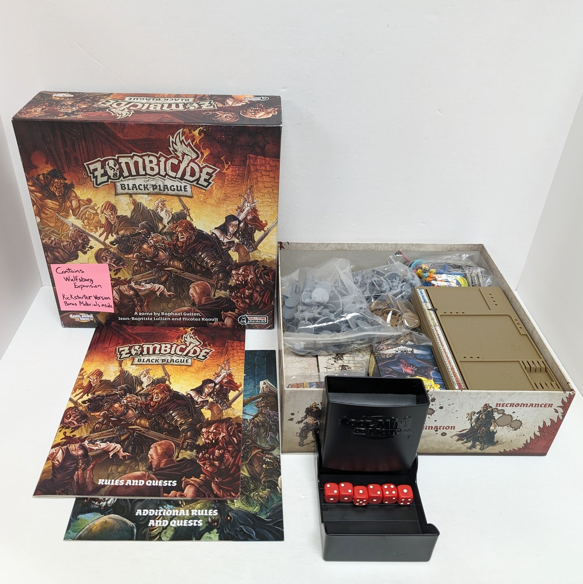 Zombicide : Black Plague - Pack Kickstarter (Anglais) (Occasion)