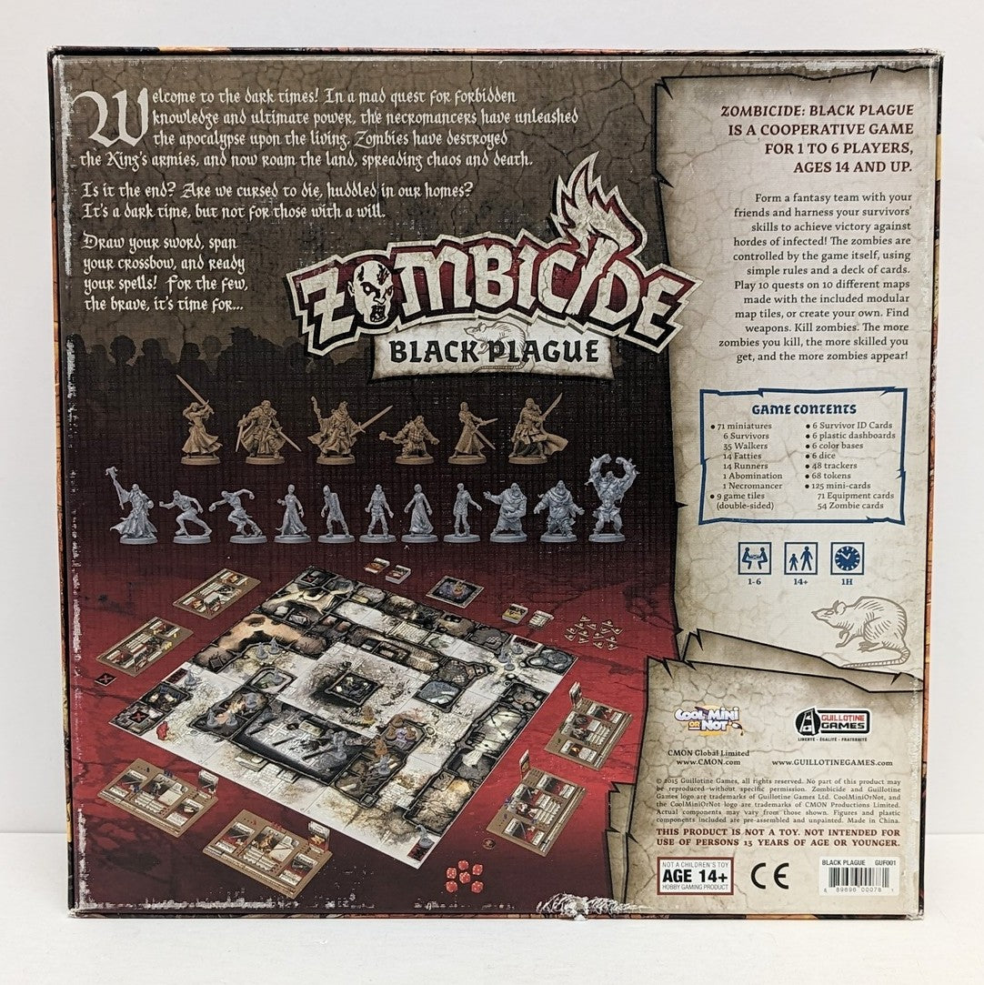 Zombicide : Black Plague - Pack Kickstarter (Anglais) (Occasion)