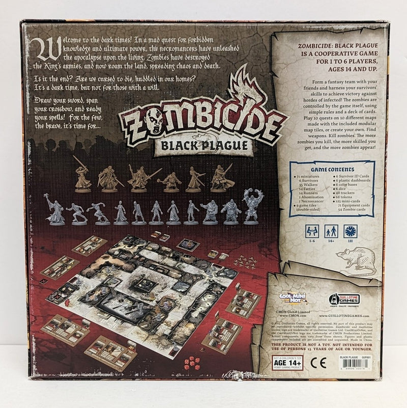 Zombicide : Black Plague - Pack Kickstarter (utilisé)