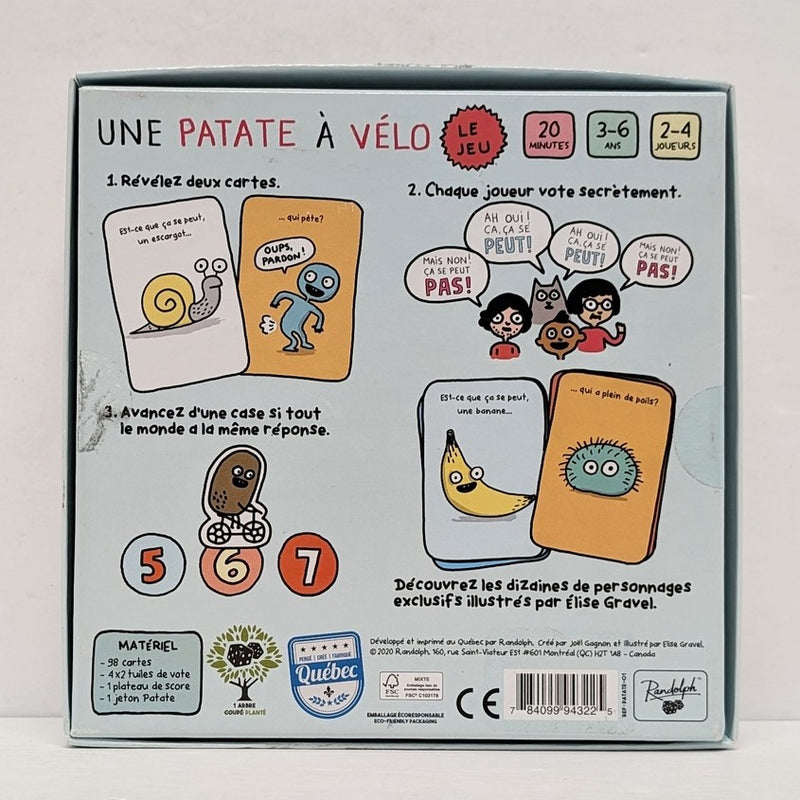 Une Patate a Velo (French) (Used)