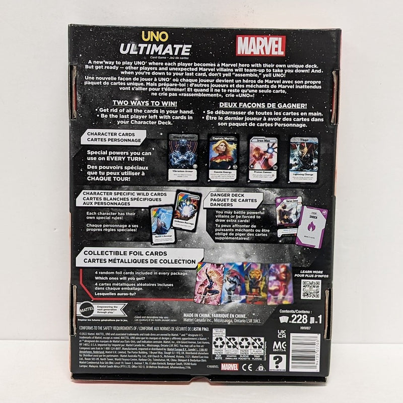 Uno Ultimate: Marvel (multilingue) (utilisé)