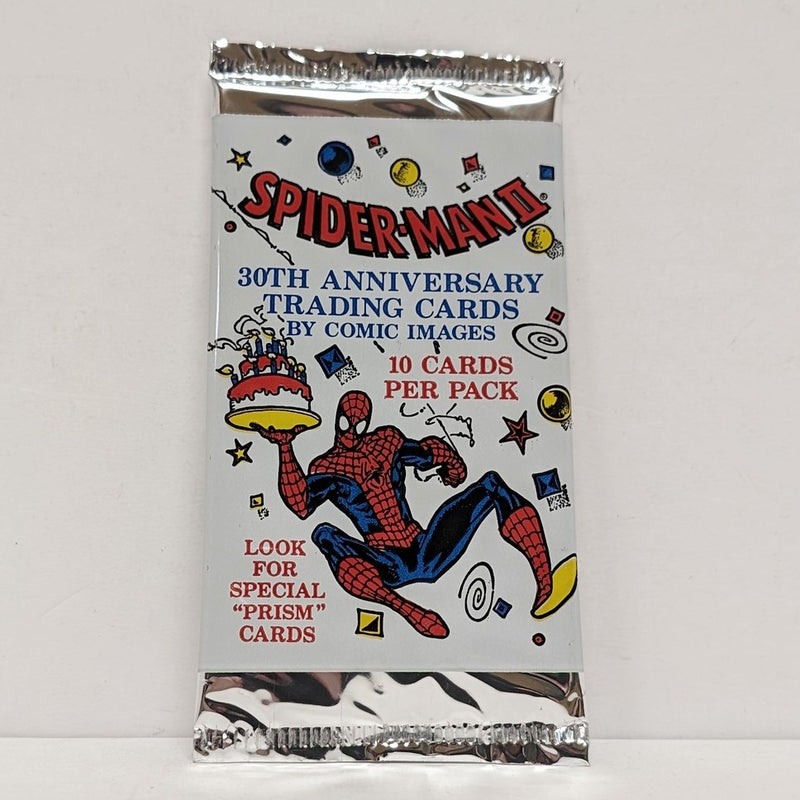 Pack de cartes à collectionner 30e anniversaire de Spider-Man