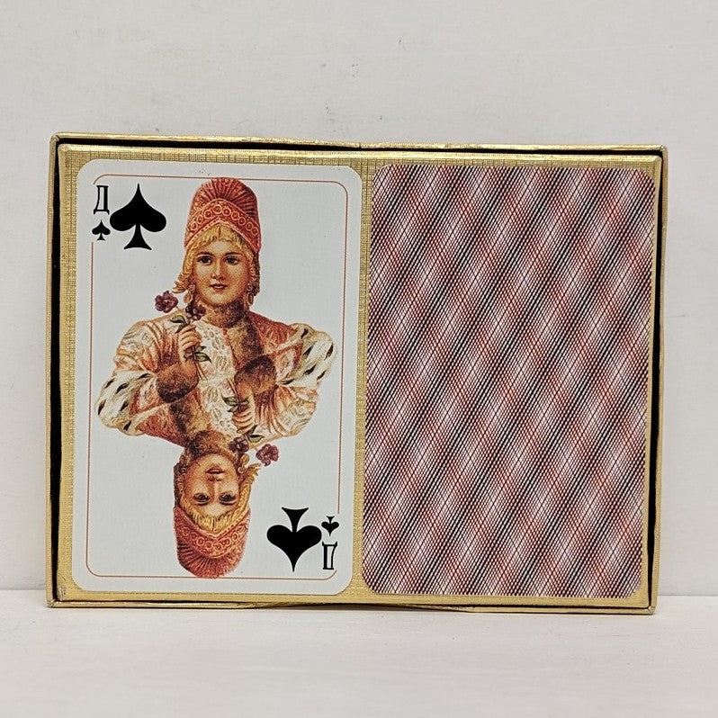 Golden de Luxe Russian Playing Cards - Piatnik Austria