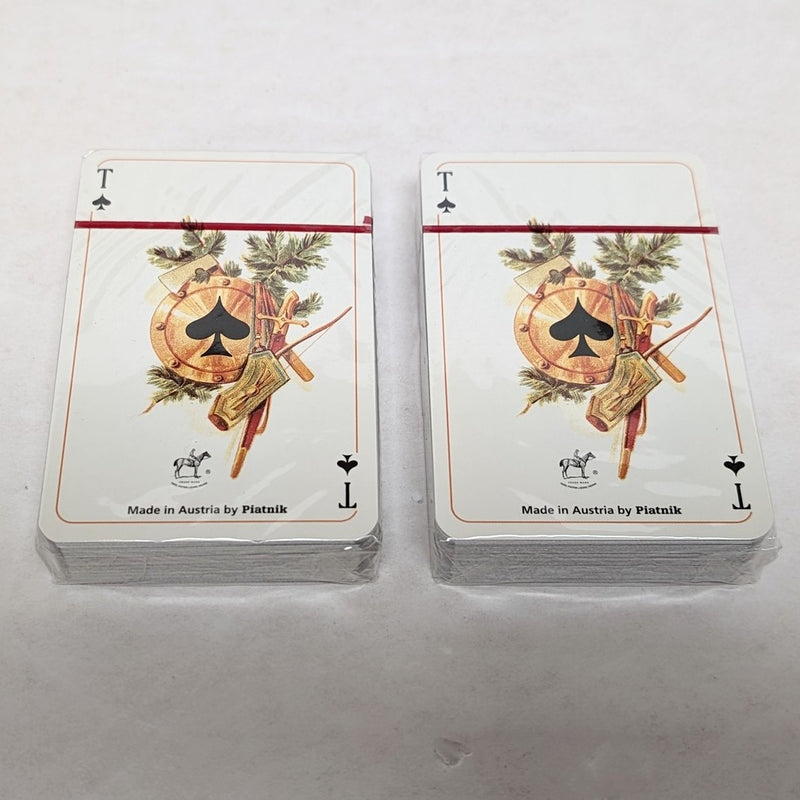 Golden de Luxe Russian Playing Cards - Piatnik Austria