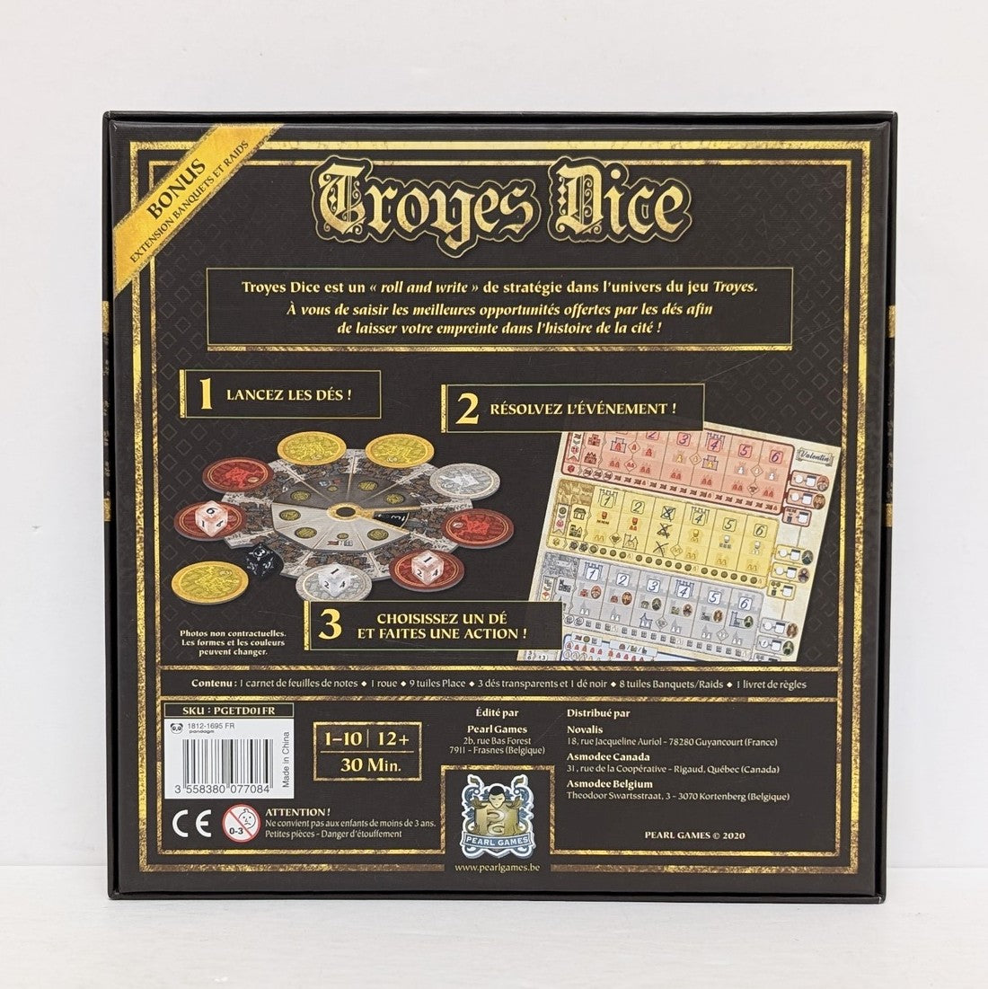 Troyes Dice (French) (Used)