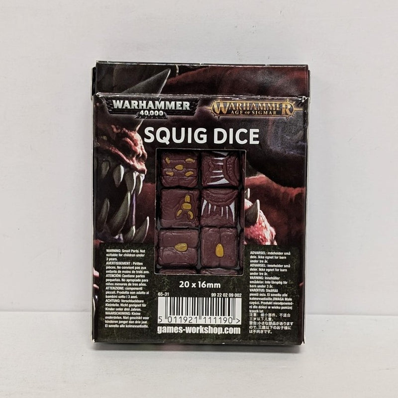 Dés Warhammer Squig