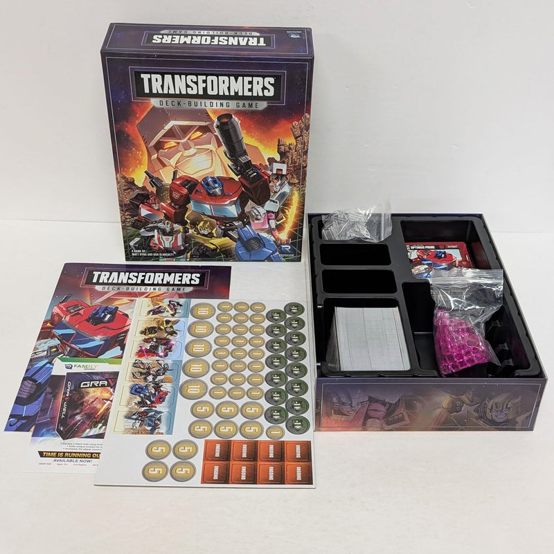 Jeu de construction de deck Transformers (utilisé)