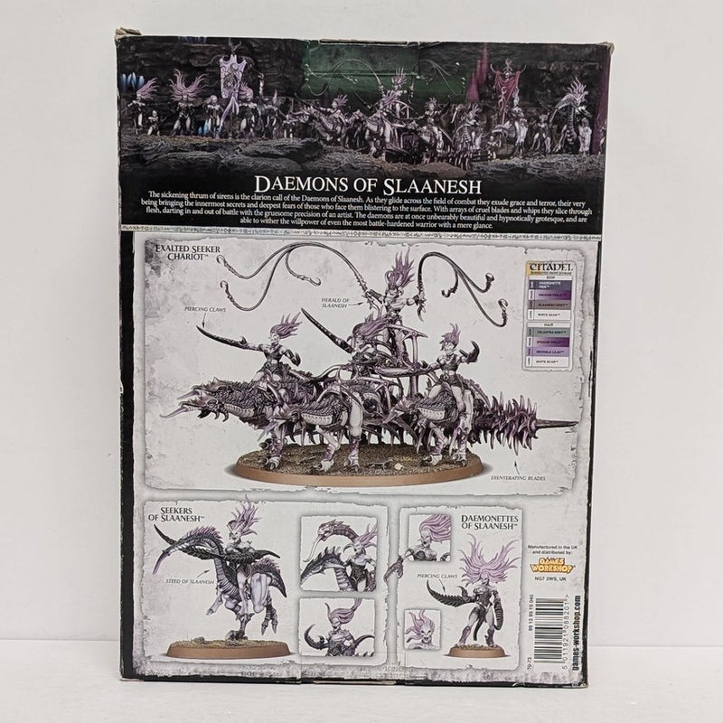 Commencez à collectionner ! Daemons of Slaanesh (utilisé)