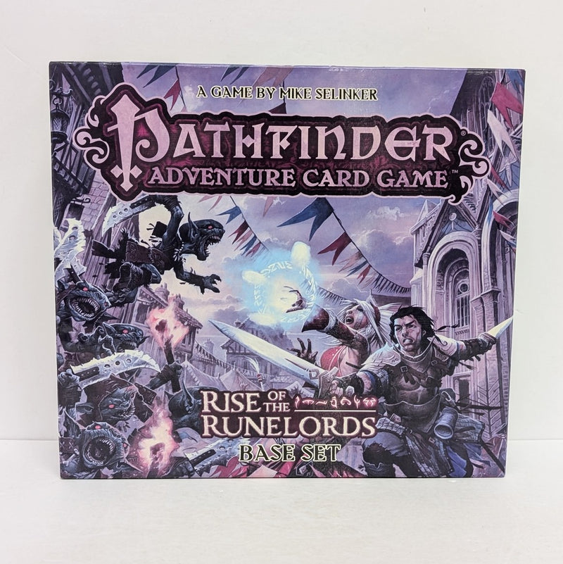 Jeu de cartes Pathfinder Adventure : Rise of the Runelords + extensions (lot) (utilisé)