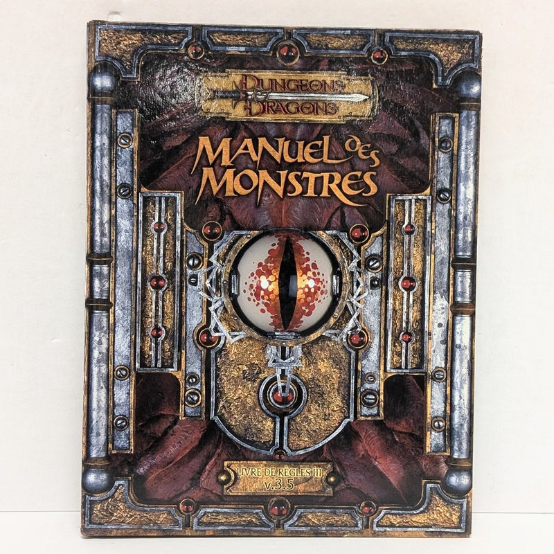 Dungeons and dragons: Manuel Des Monstres V 3.5 (French) (Used)