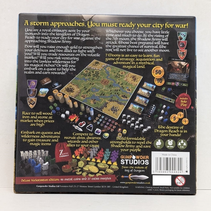 7 Moons: Heroes of Dragons Reach (Kickstarter Edition) (Used)