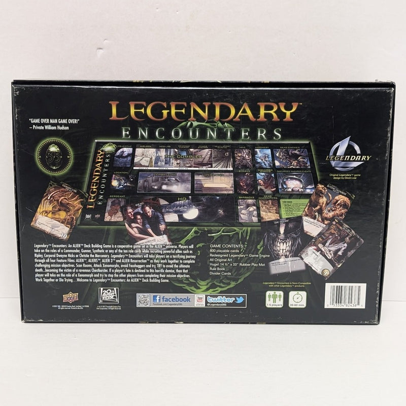 Legendary: Encounters - An ALIEN Deck Building Game (Used)