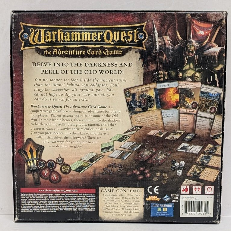 Warhammer Quest - The Adventure Card Game (Used)