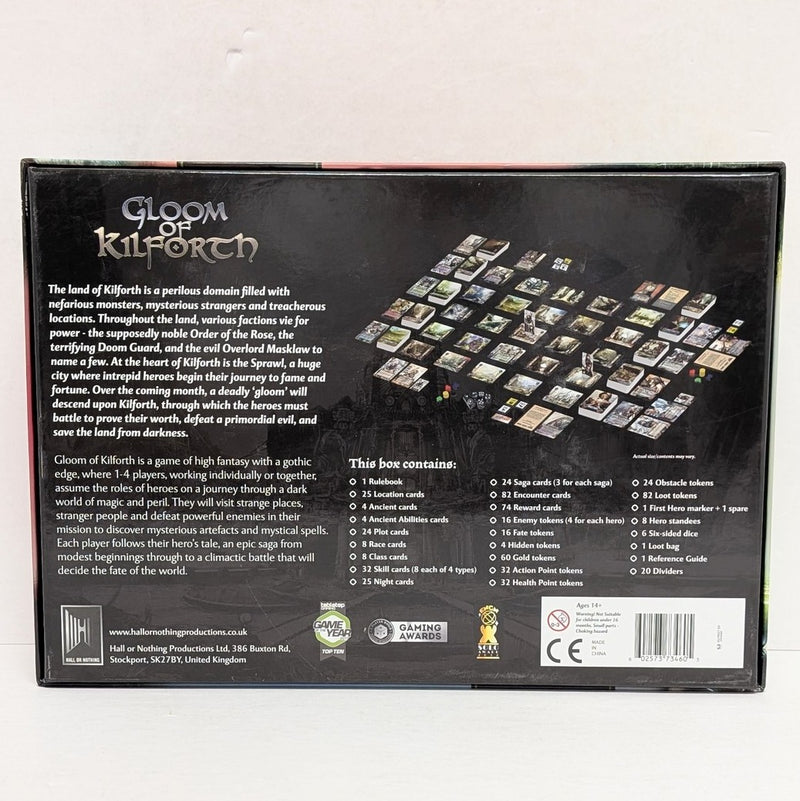 Gloom of Kilforth: A Fantasy Quest Game (Used)