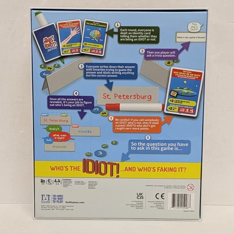 You Must Be An Idiot (English) (Used)