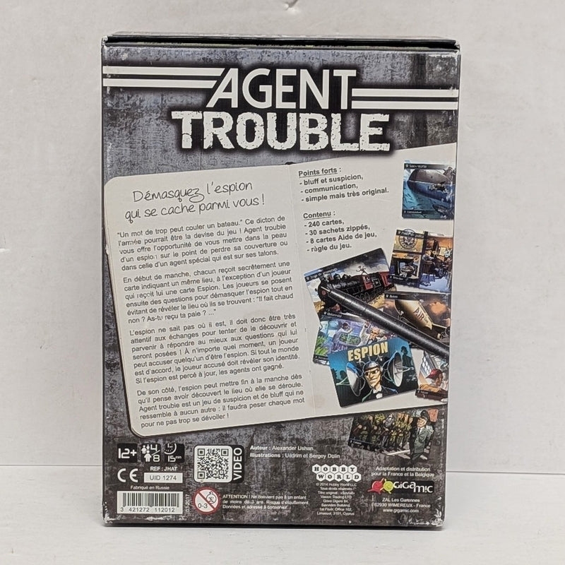 Agent Trouble (French) (Used)