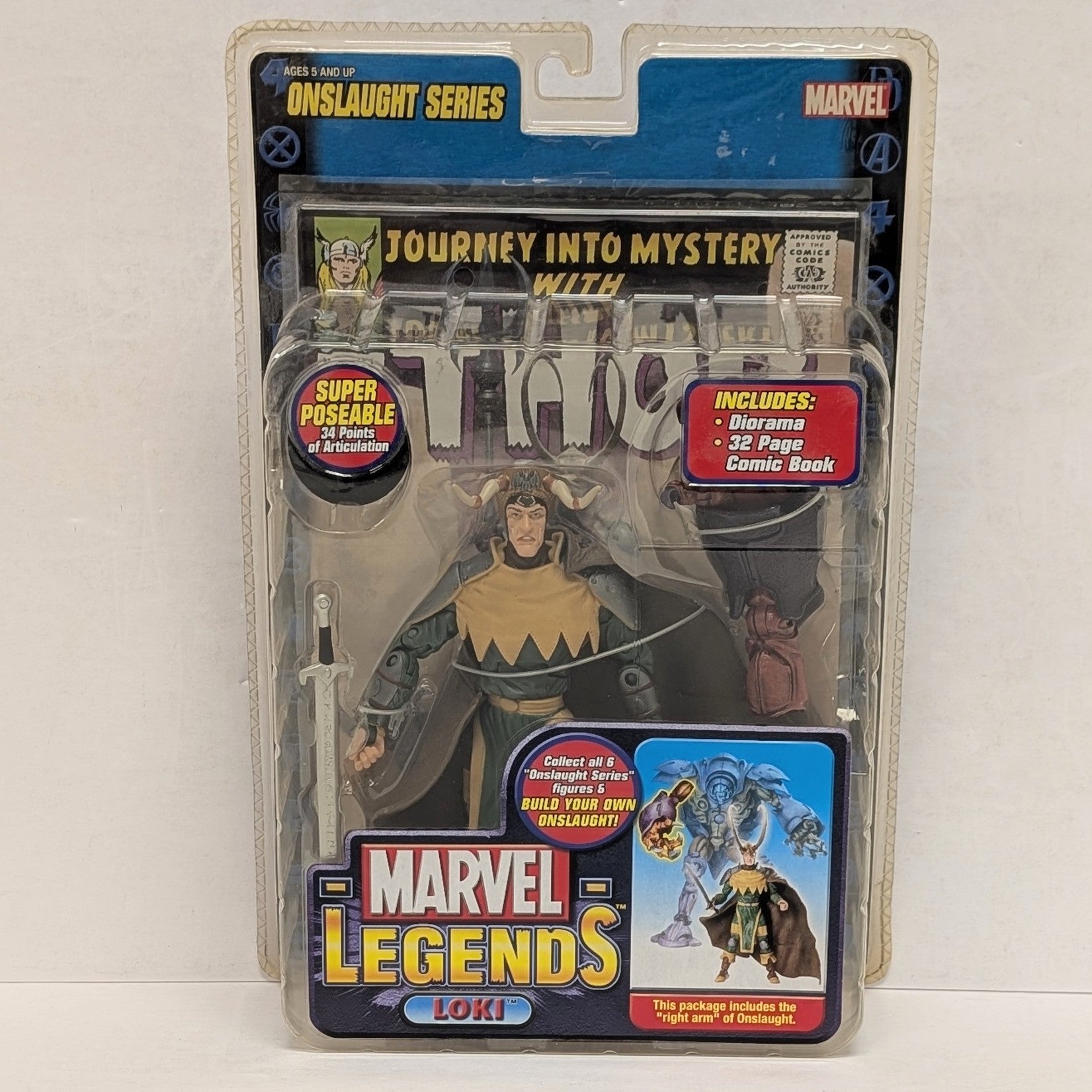 Marvel Legends Loki - Série Onslaught