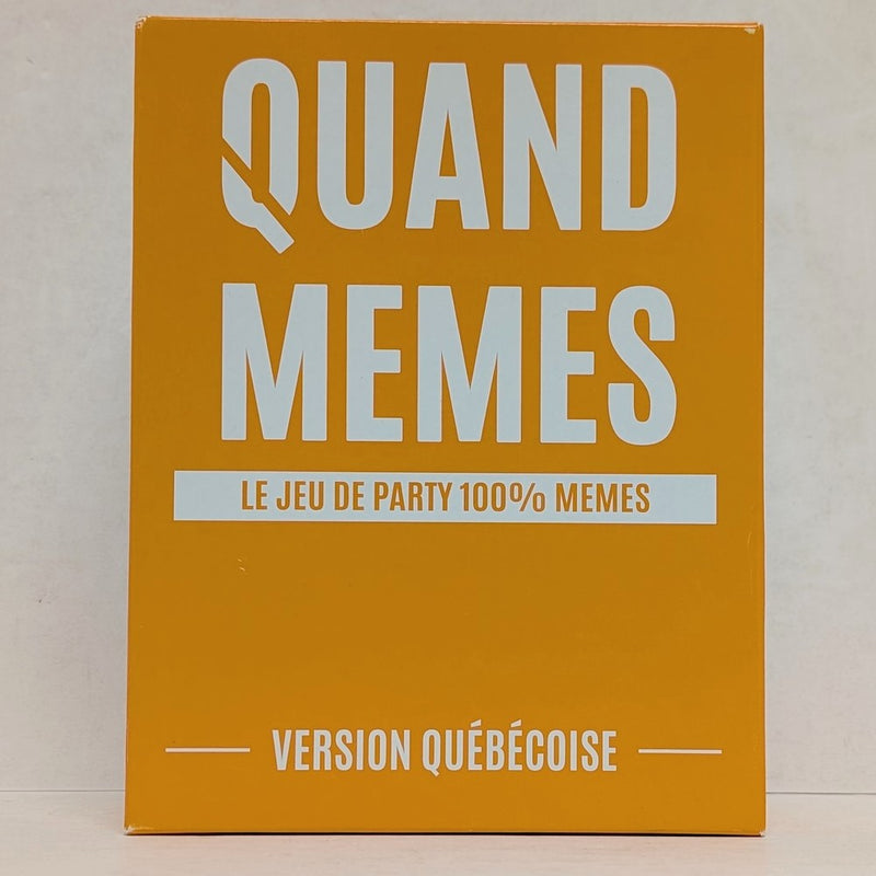 Quand Memes - Version Quebecoise (French) (Used)