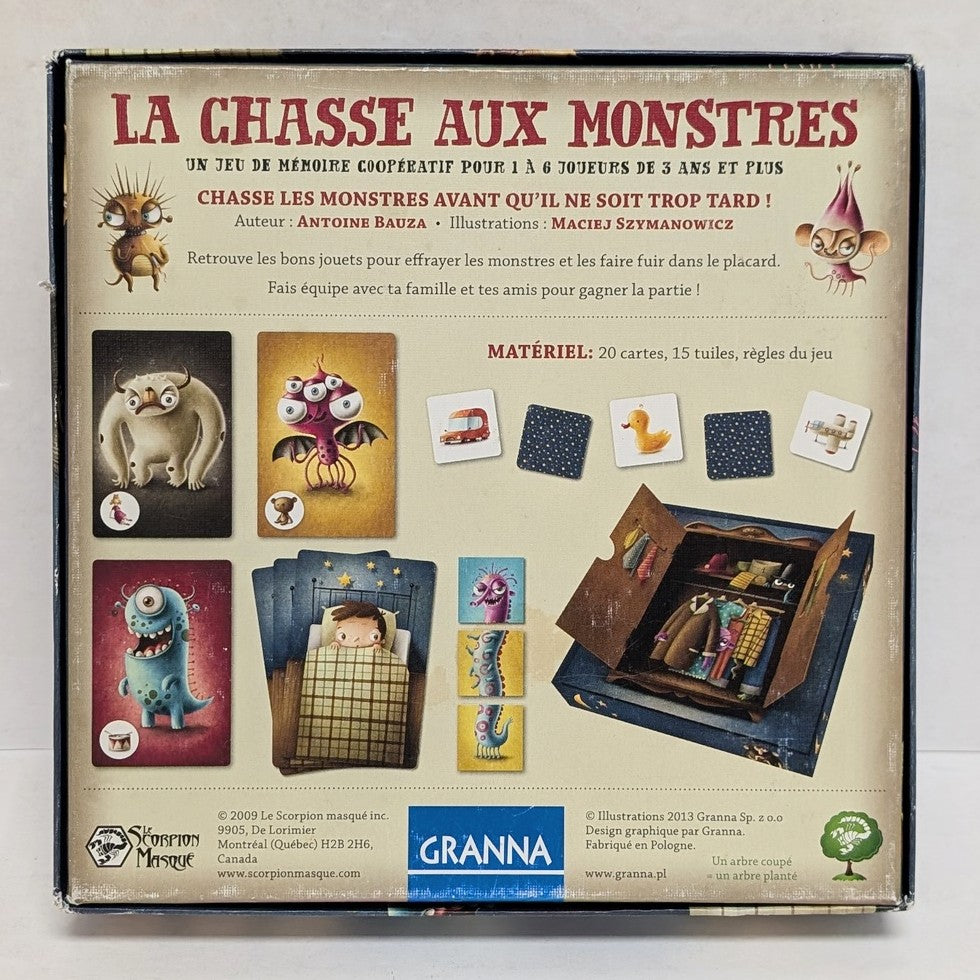 La Chasse aux Monstres (French) (Used)