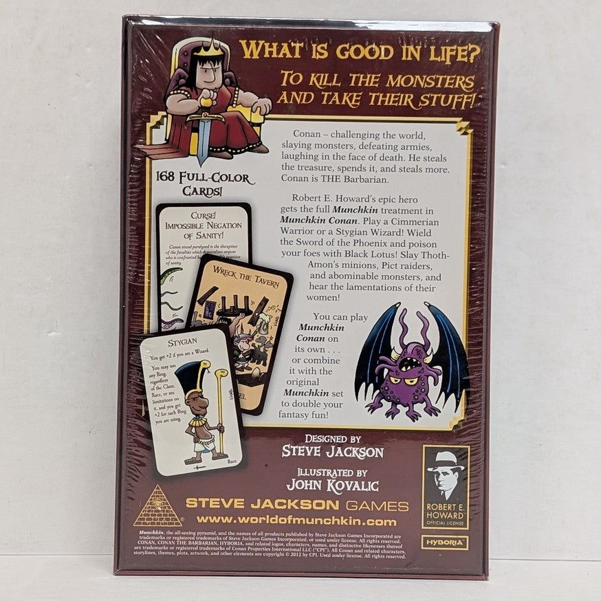 Munchkin Conan + Pack d'extension Conan le Barbare (anglais) (Lot)