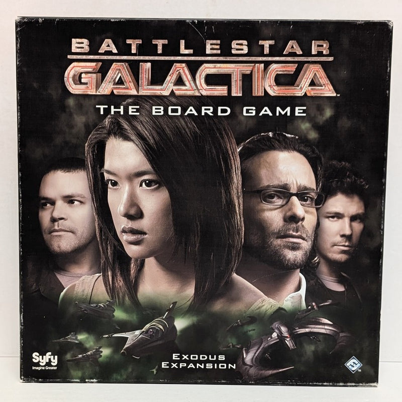 Battlestar Galactica: The Board Game + Battlestar Galactica: Exodus Expansion (Bundle) (Used)