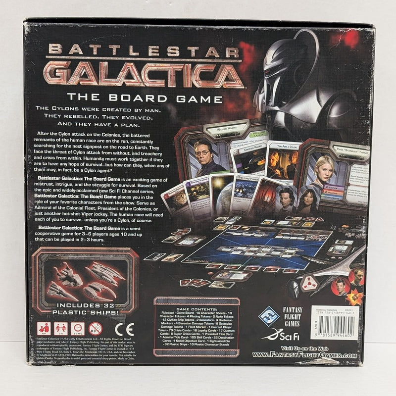 Battlestar Galactica: The Board Game + Battlestar Galactica: Exodus Expansion (Bundle) (Used)