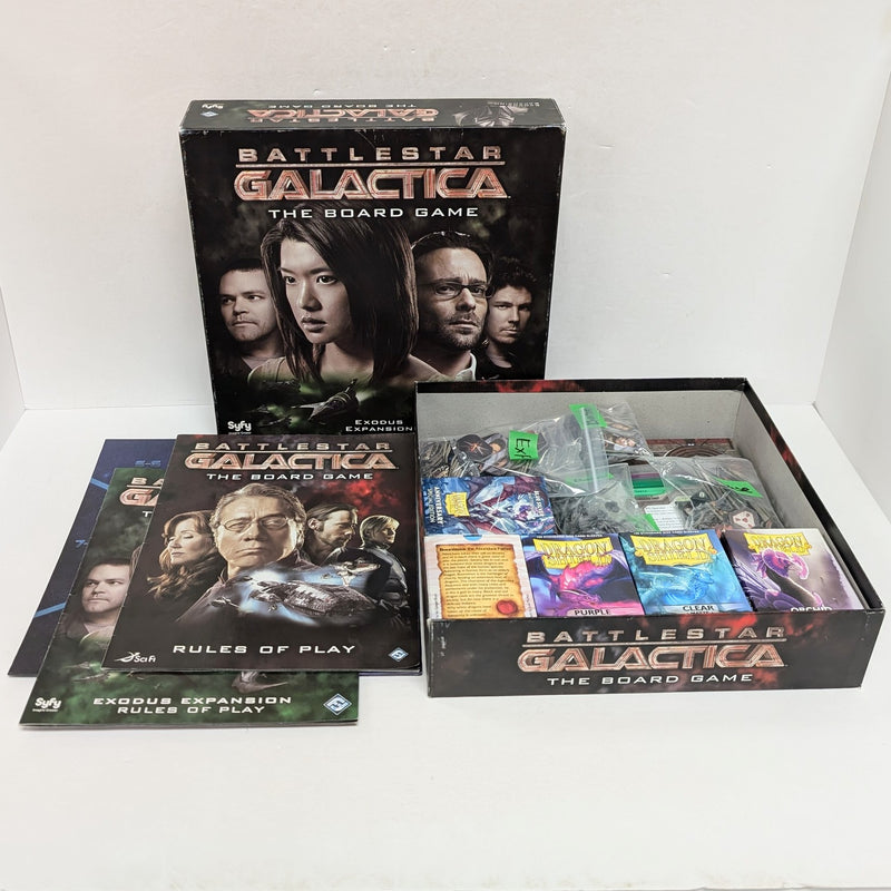 Battlestar Galactica: The Board Game + Battlestar Galactica: Exodus Expansion (Bundle) (Used)