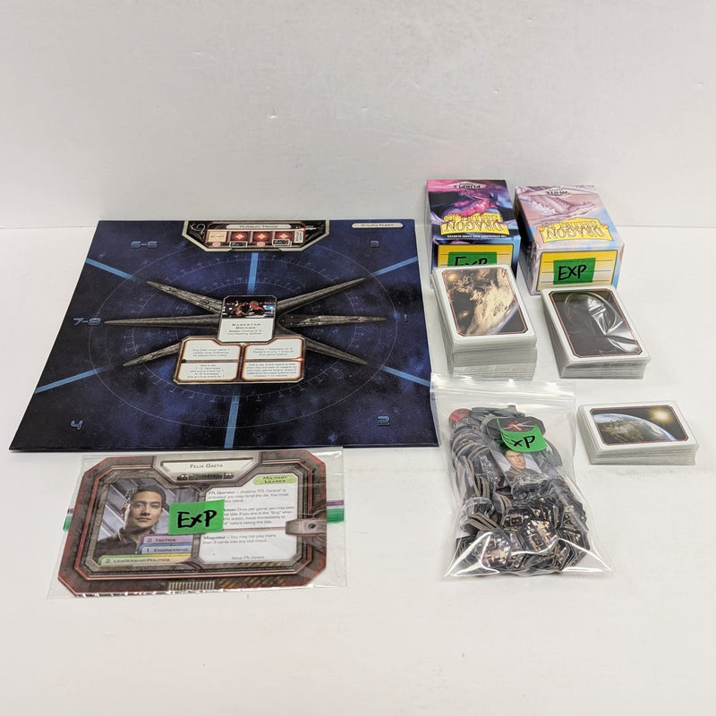 Battlestar Galactica: The Board Game + Battlestar Galactica: Exodus Expansion (Bundle) (Used)